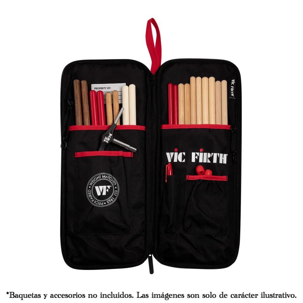 Capacidad de Baquetas Vic Firth
