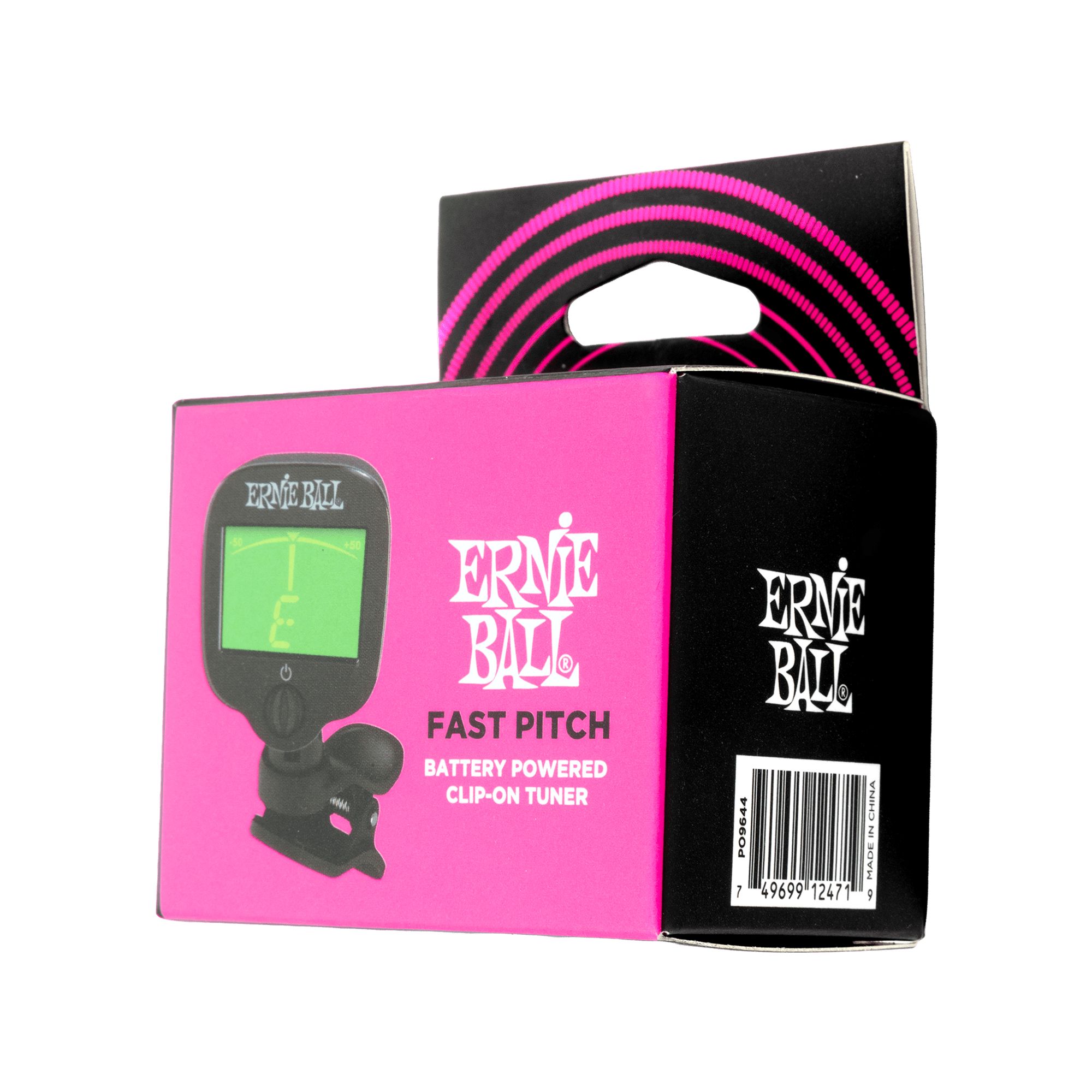 Afinador Ernie Ball Fast Pitch Clip-On