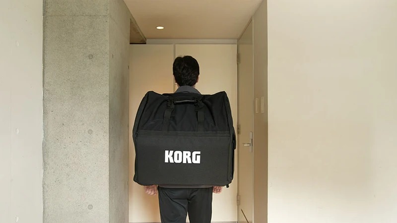 Funda de transporte premium para el acordeón Korg FISA SUPREMA