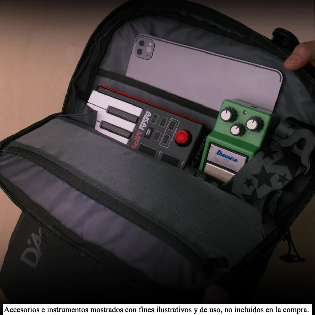 Funda D'Addario PW-BLEBC-01 vista general de transporte e interior