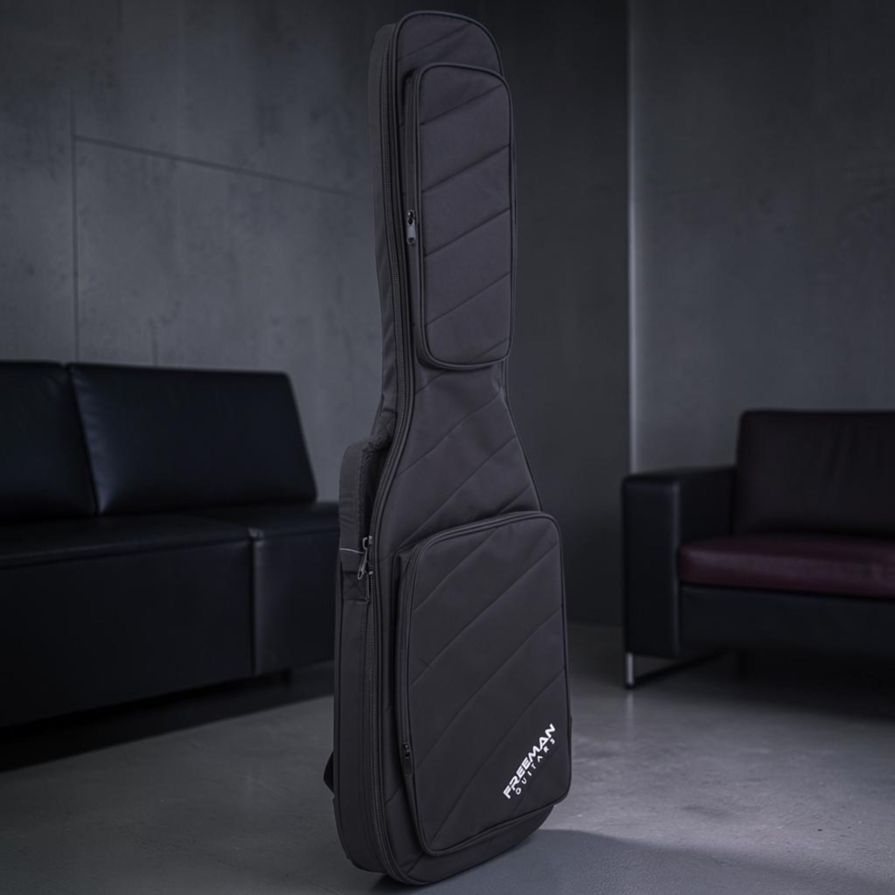 Funda Guitarra Eléctrica Freeman FND-BK Hero