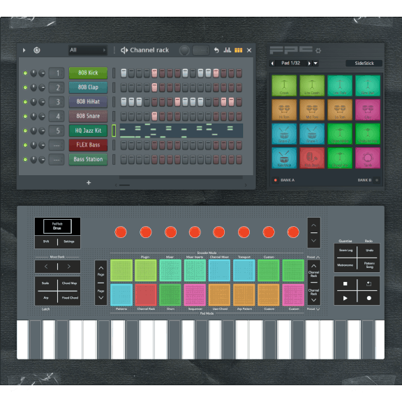 Integración con Software Novation FLkey Mini 25