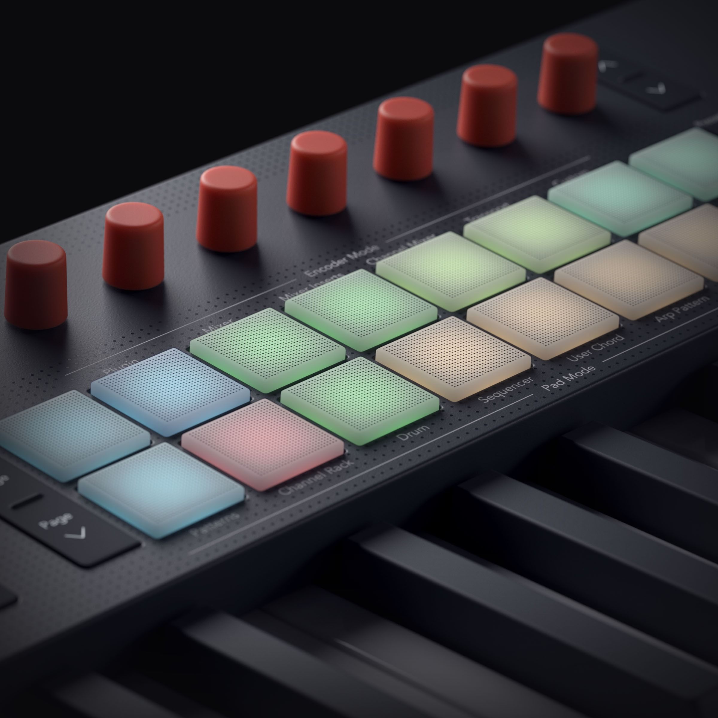 Pads y Secuenciación Novation FLkey 37