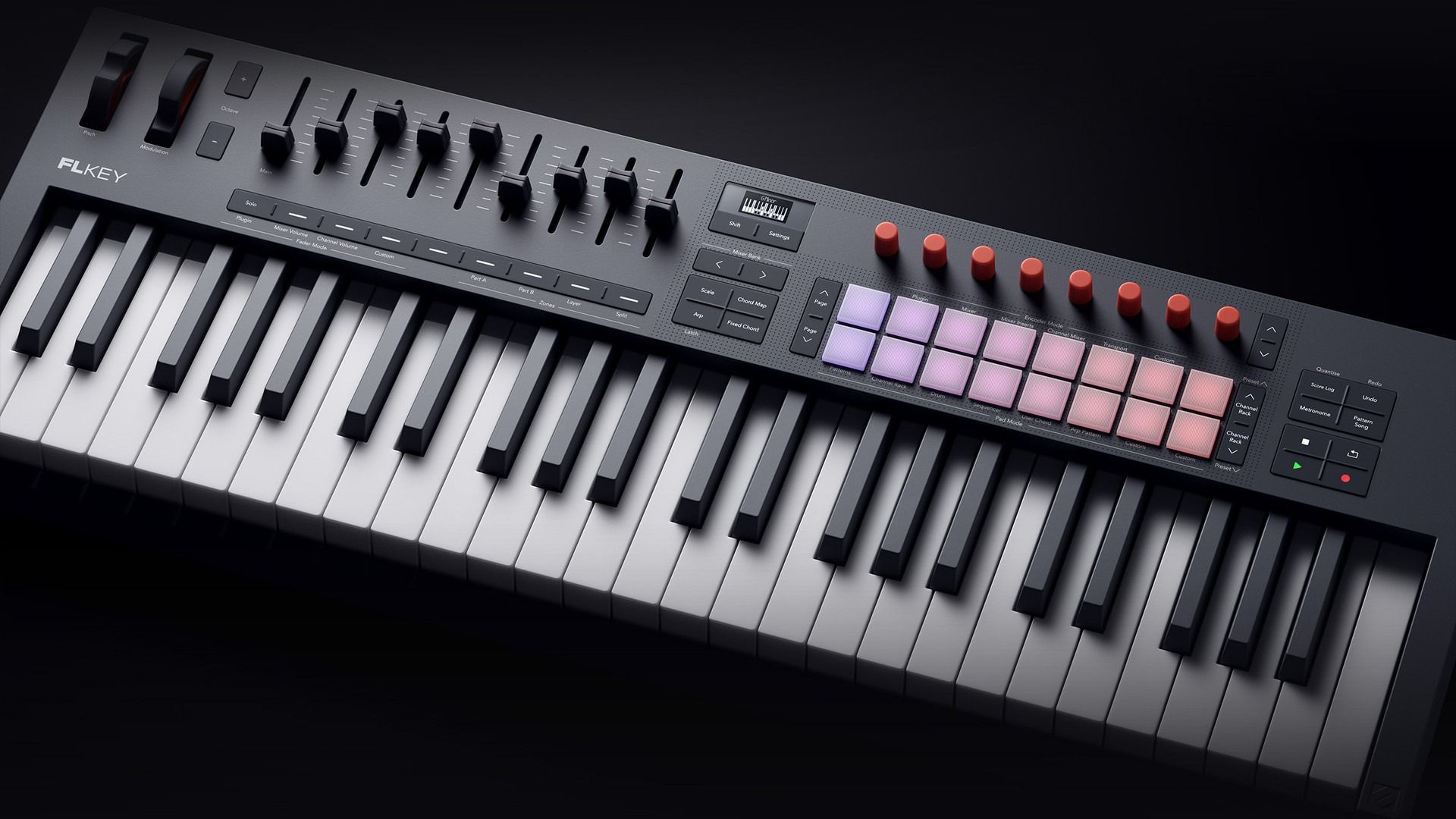 Faders y Perillas Novation FLkey 49