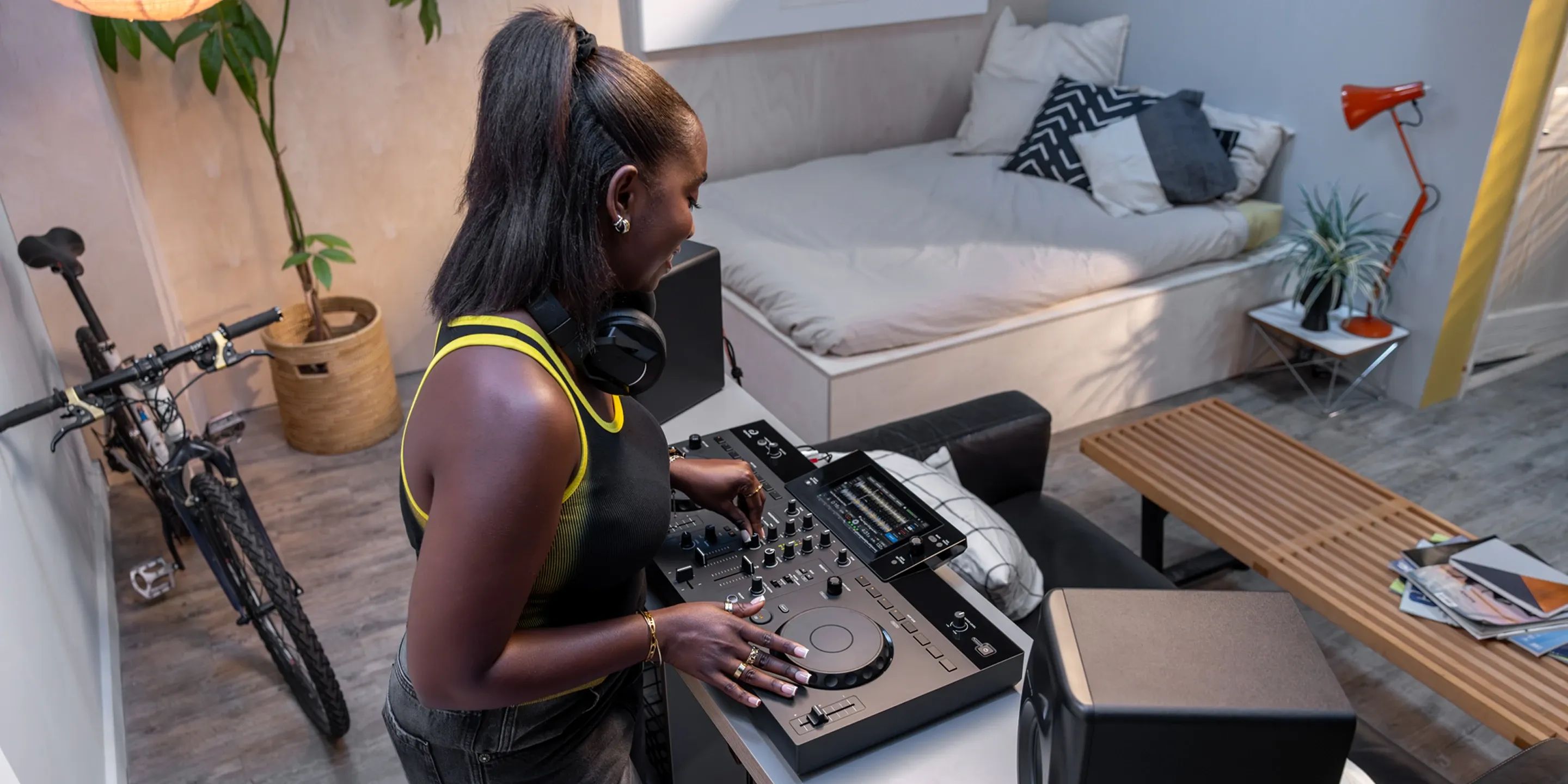 Estándar de Club AlphaTheta XDJ-AN