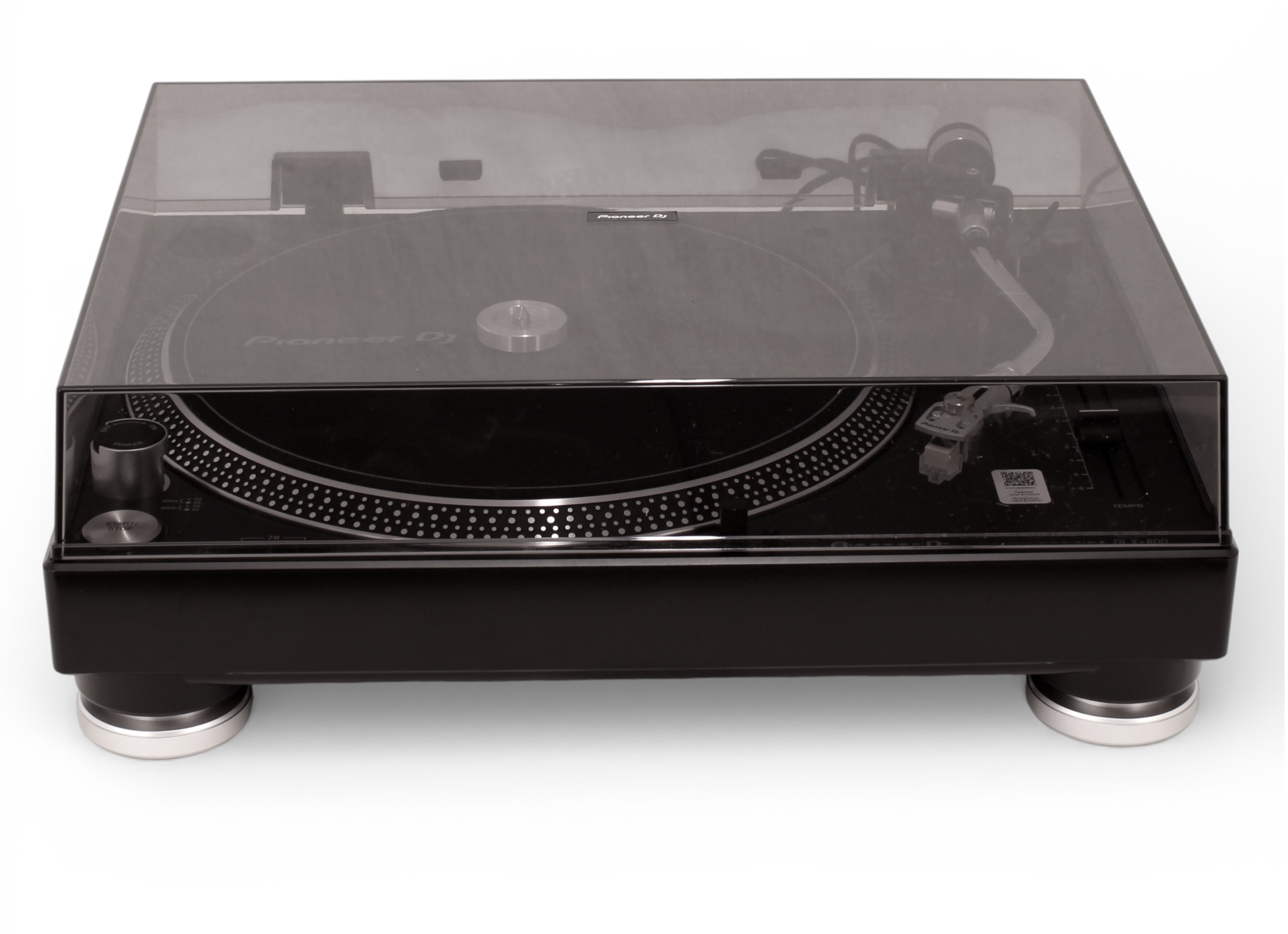 Tornamesa Pioneer DJ PLX-500-K - color negro - Audiomusica