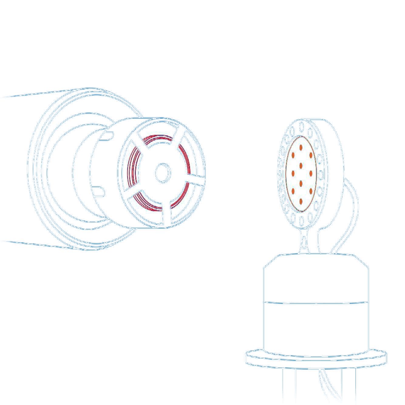 Audio-Technica AT2040 Shock Mount Interno