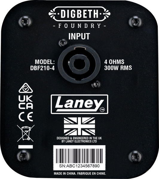 Panel de Conexiones Laney DBF210-4