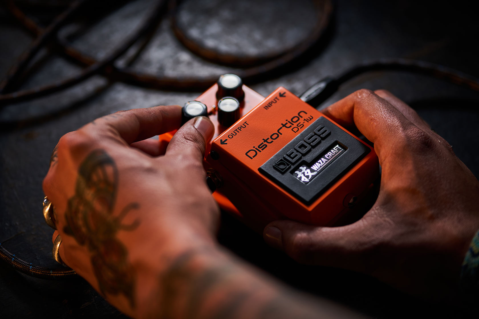 Boss DS-1W Ajuste de Tono Fáciles