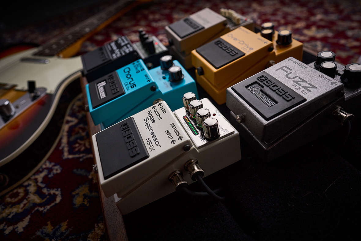 Boss NS-1X Integracion en Pedalera