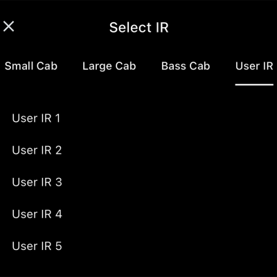 Simulación de Gabinete por IR Laney PRISM-MINI