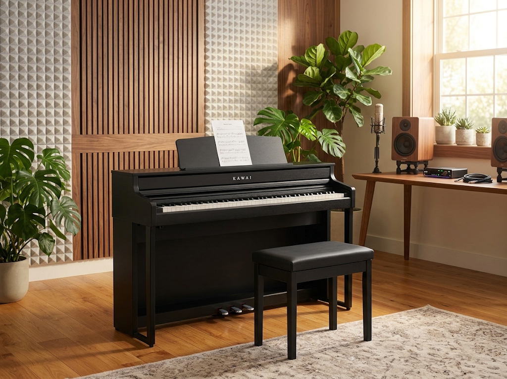 Piano Digital Kawai CA501 Mueble Negro Satinado