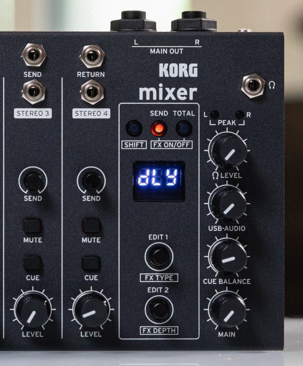 Control de Audio y Efectos Korg NTS-4