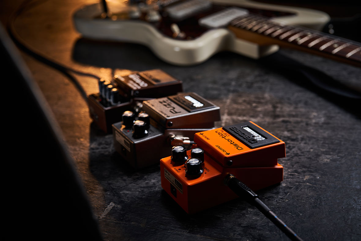 Boss DS-1W Modos Standard y Custom