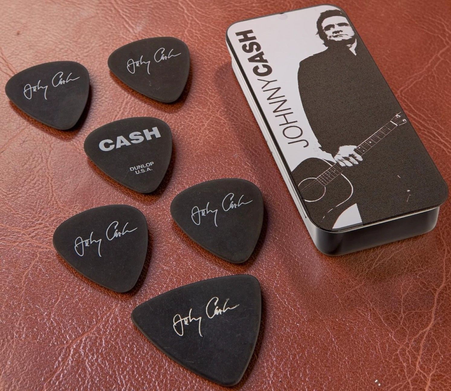 Dunlop Johnny Cash Legend Pick Tin